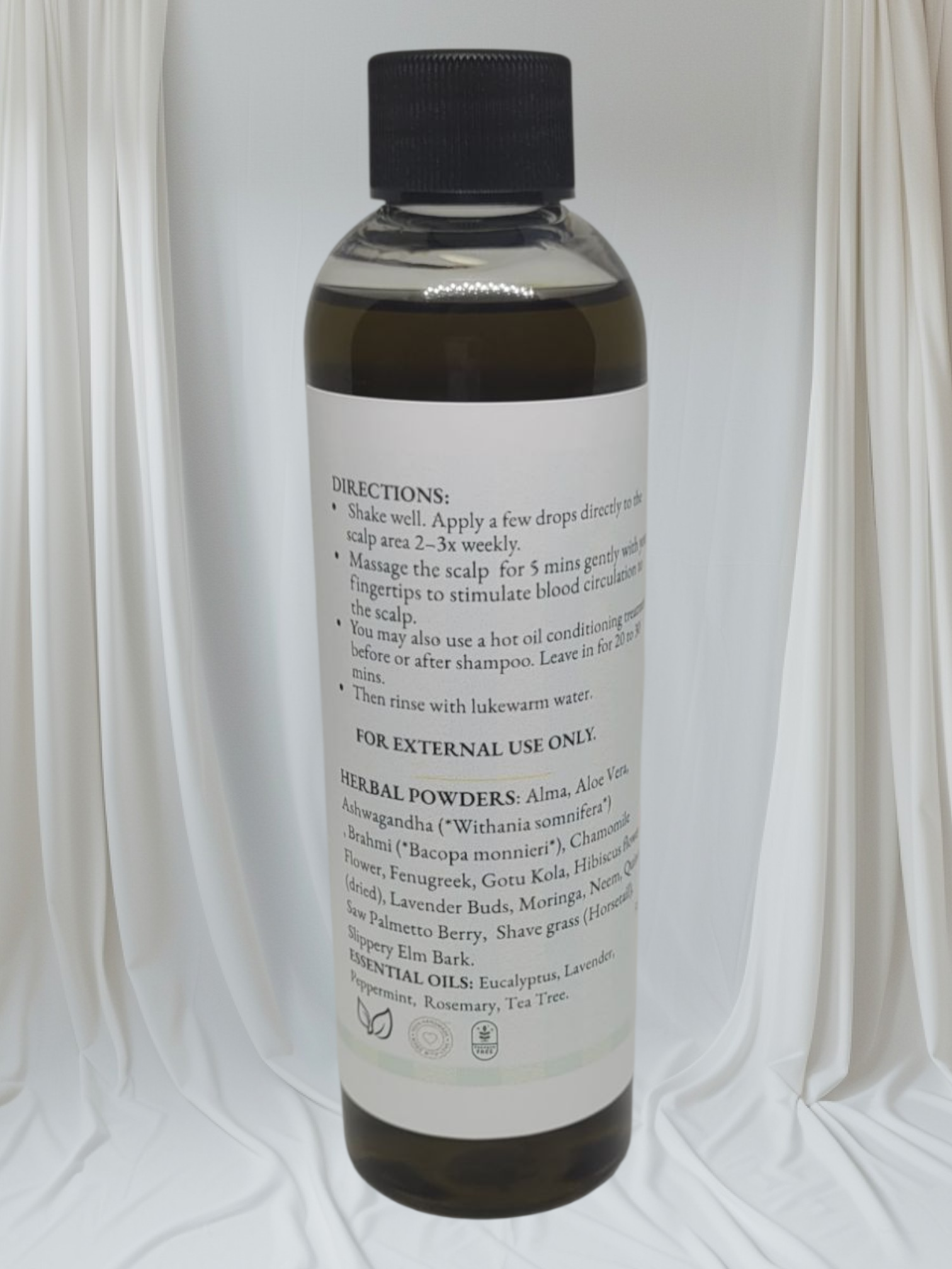 Halian's Creations - Vente Huiles pour cheveux - Huile de Croissance Capillaire aux Herbes1