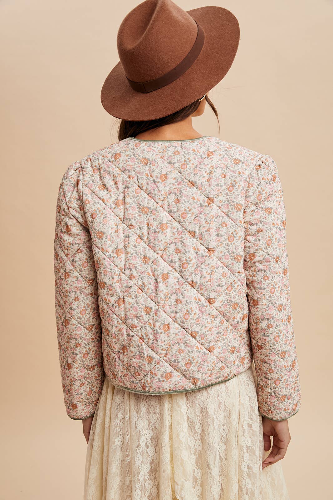 In Loom – Blusão - Mulher por atacado – CASACO DE VELUDO COTELÊ ACOLCHOADO9