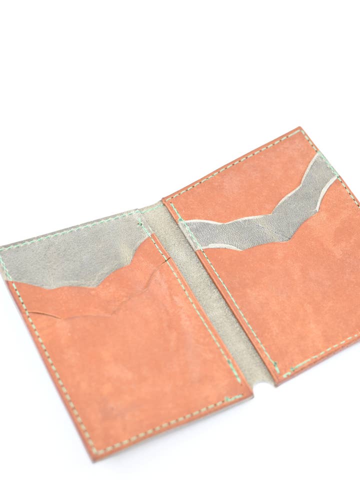 Minimalist Bi-Fold Wallet for wholesale by SLG Leather & Haberdashery