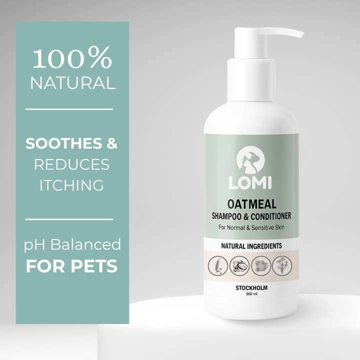 OATMEAL DOG SHAMPOO & CONDITIONER for wholesale by LOMI Pet Care
