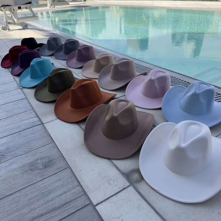 π€ Vegan Cowboy Hat β Classic Western Elegance for wholesale by Queens INC