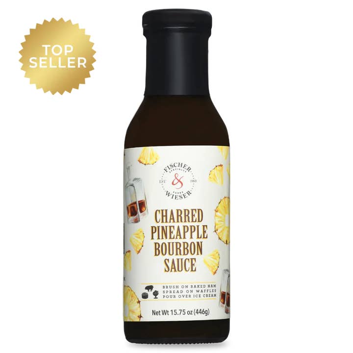 Fischer & Wieser - Texas - Charred Pineapple Bourbon Sauce - 15.75 oz. for wholesale by Alta Gama Foods