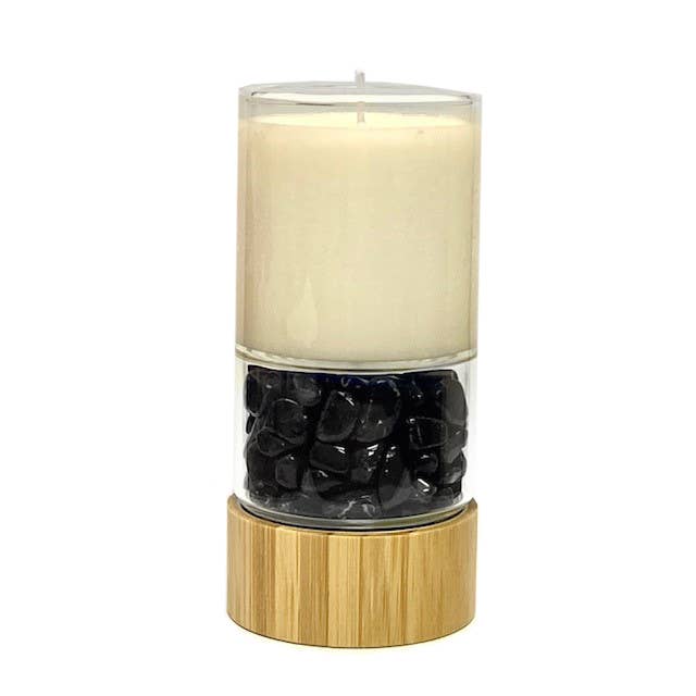 Metastreems - Wholesale Jar/Filled Candle - Crystal Power Candle
