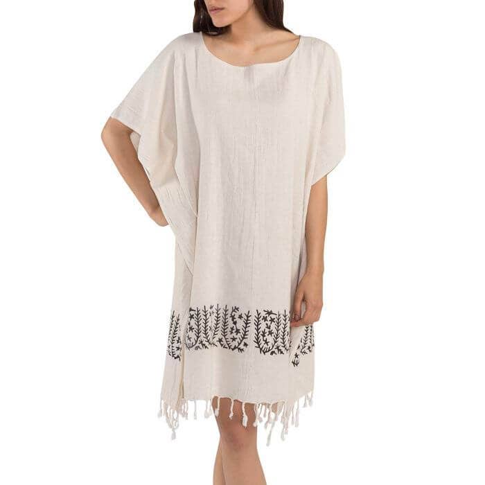 Stone Printed Tunic Black Stone Print for wholesale by Buldano