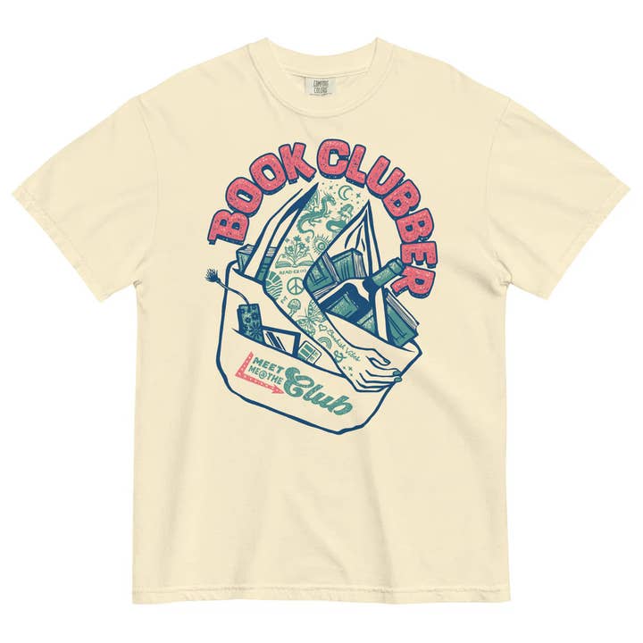 T-shirt Book Clubber pour la vente par Fables & Tales Co.