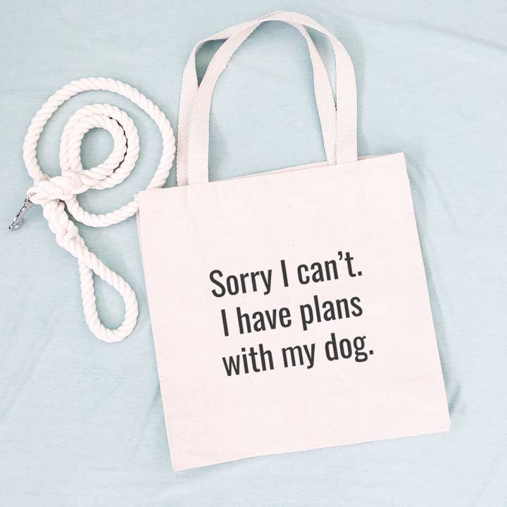 Woofsie - Wholesale Tote Bag - Women's - I Have Plans With My Dog Tote Bag1