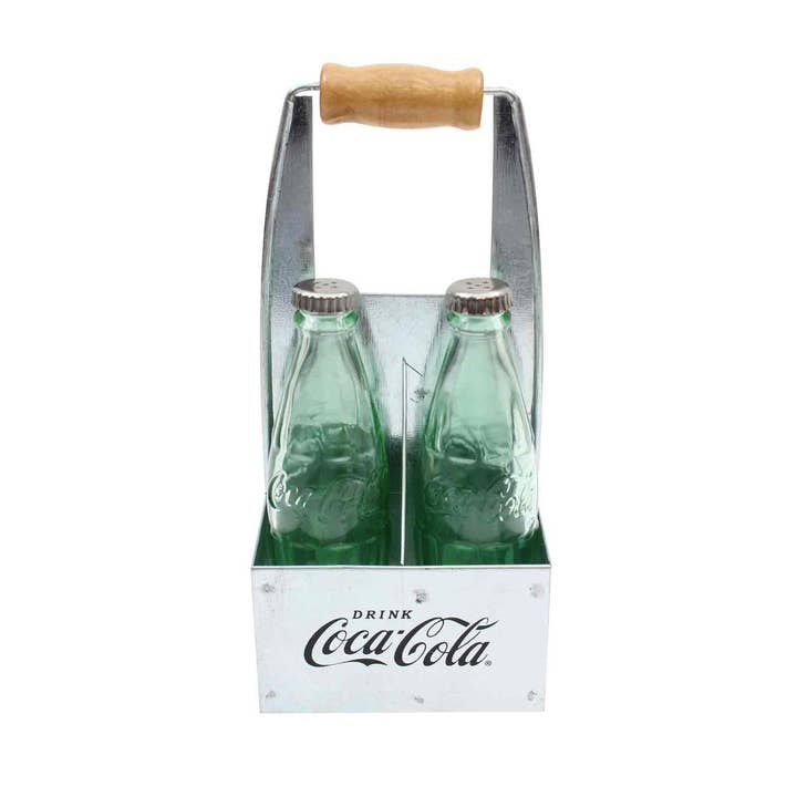 Coca-Cola 1 oz Salt & Pepper Shaker Set for wholesale by TableCraft Products Company