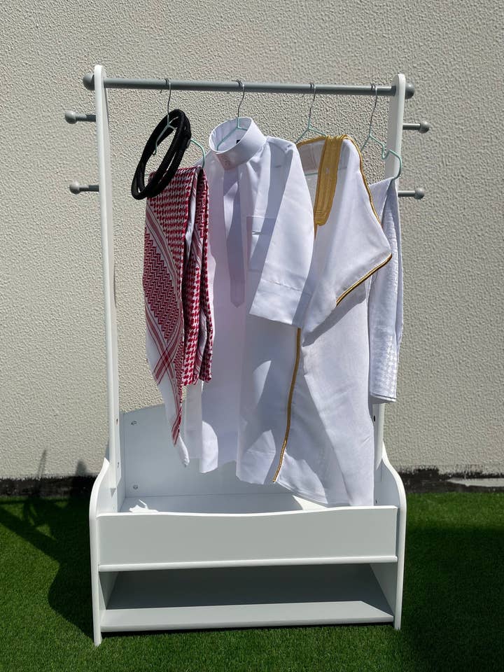Prestige cadeauset voor babyjongens | White Bisht (0-12 maanden) - 5 stuks voor wholesale door MY LITTLE JUBBA