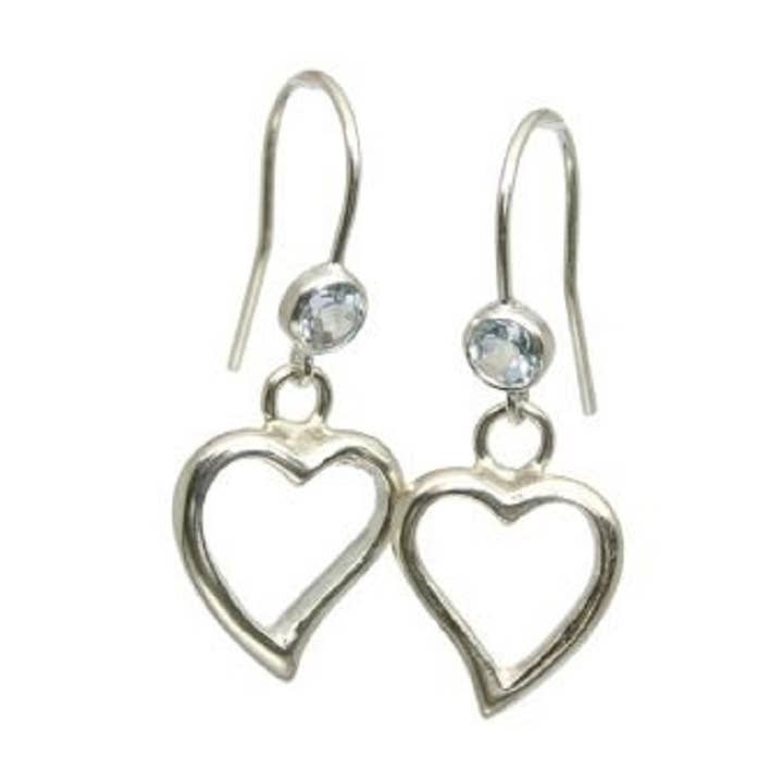 Orecchini Open Your Heart per la vendita all'ingrosso da parte di Kate Dumbleton Jewellery