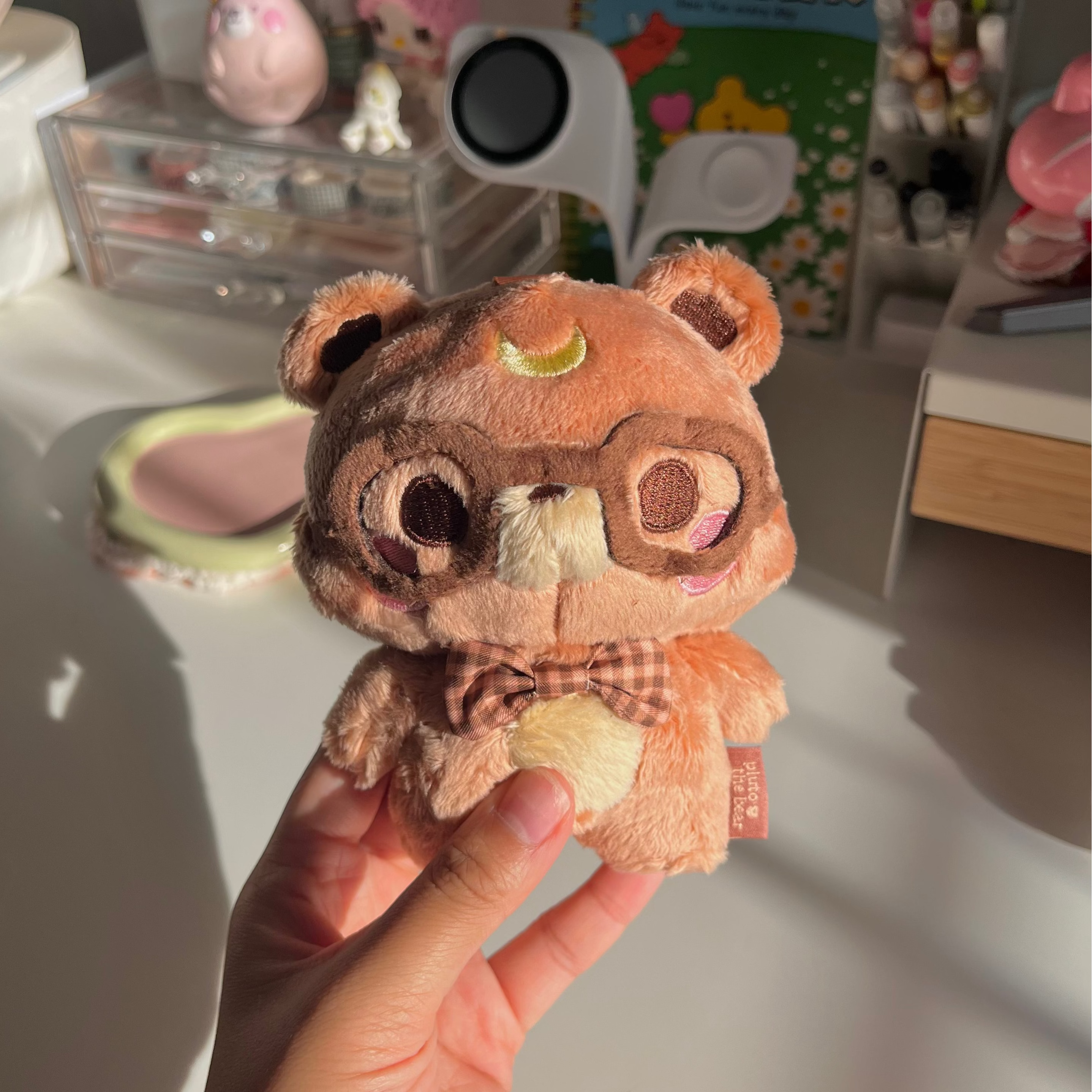 madebyshania - Wholesale Keychain - Women's - Pluto the Bear Plushie Keychain0