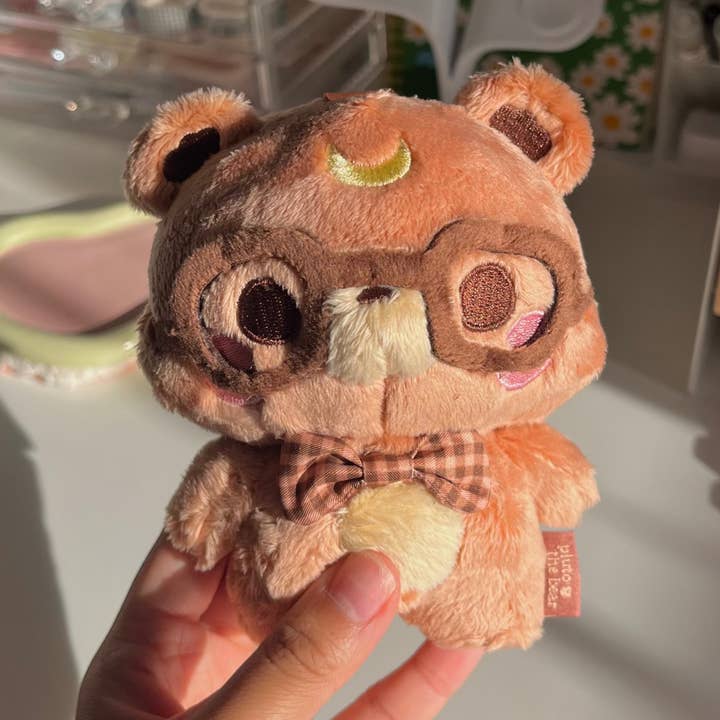 Pluto the Bear Plushie Keychain for wholesale by madebyshania