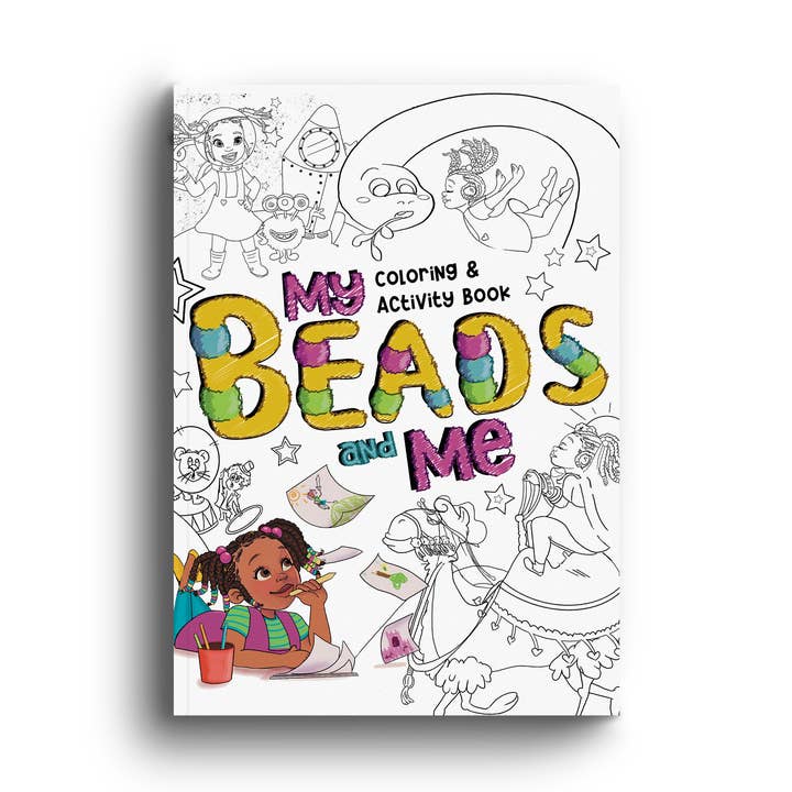 My Beads and Me Coloring & Activity Book for wholesale by Little Bogan Books