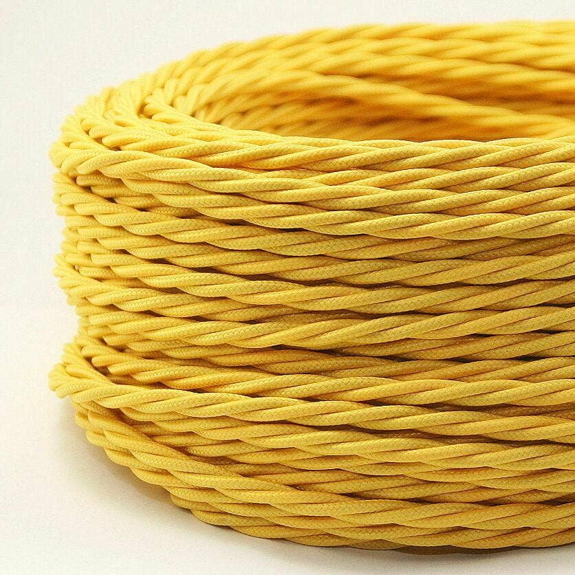 Ledsone - Wholesale Craft Supplies - 2 Core Braided Fabric Twisted and Round Cable Lighting Flex16