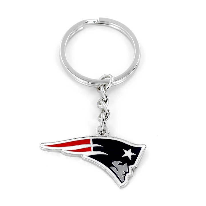 Aminco USA - Wholesale Keychain - Unisex - NFL New England Patriots Logo Keychain