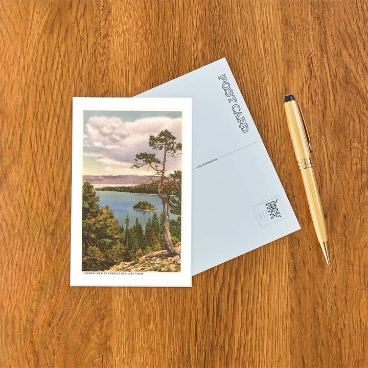 Found Image Press - Wholesale Postcard - Postcard CA-209 Emerald Bay, Lake Tahoe1