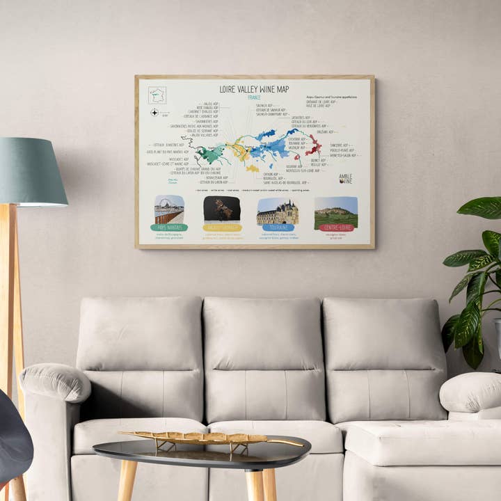 POSTER DI LOIRA per la vendita all'ingrosso da parte di Amble Wine
