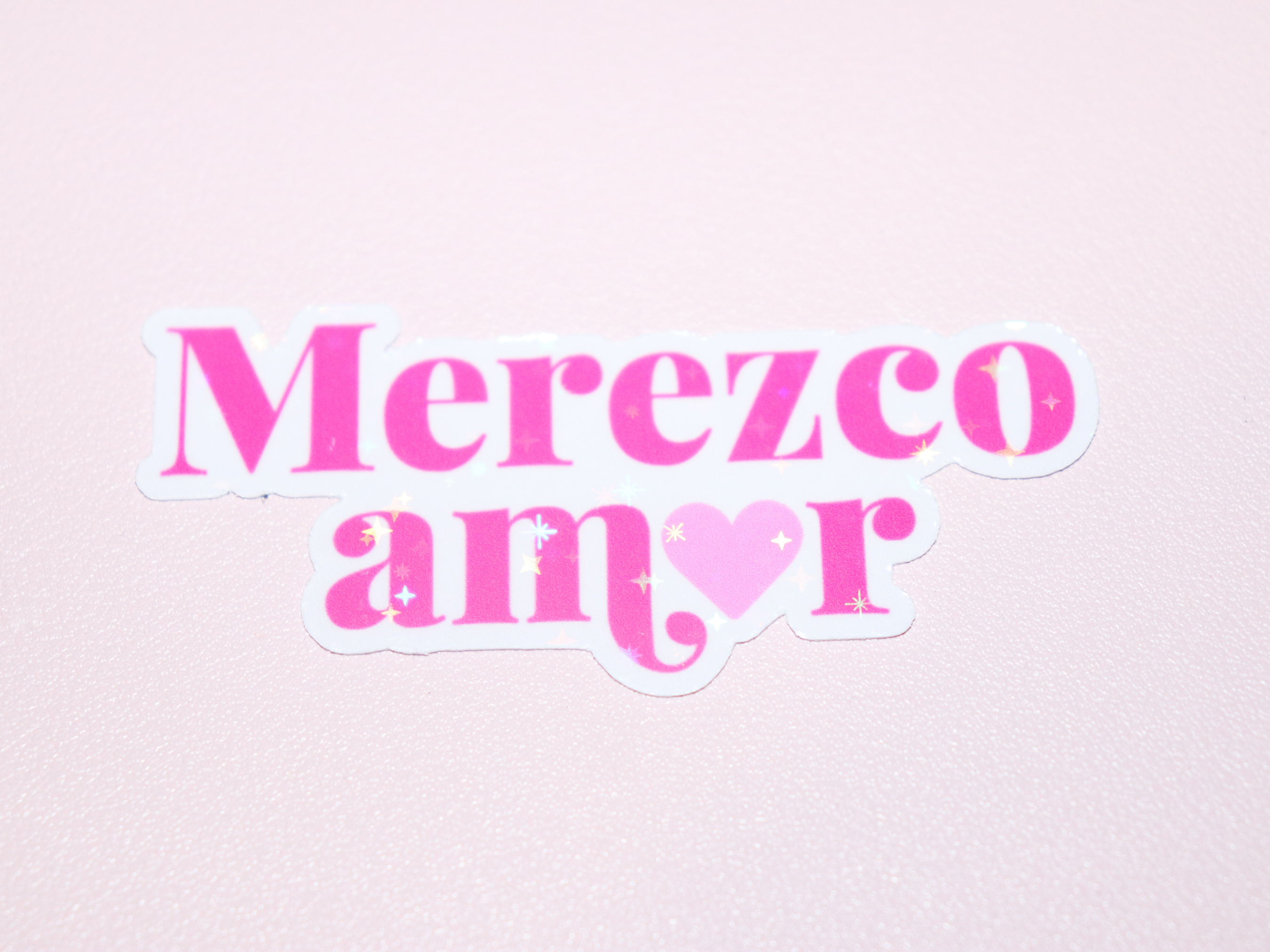 Espyz Studio - Wholesale Sticker - Merezco Amor Sticker - Spanish Stickers - Latinx Sticker1
