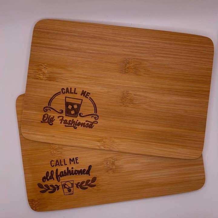 The Cracked Pig - Wholesale Cutting Board - Call Me Old Fashioned Cutting Board | Old Fashioned Cocktail0