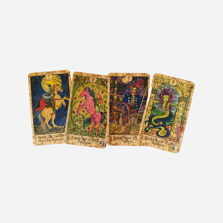 Tarotlandia – Cartas de tarô por atacado – Baralho de Tarô Fantasy World De Luxe Edição Limitada (Samiramay)9