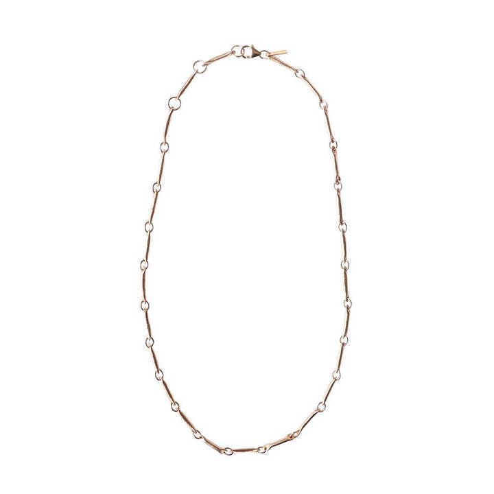 Collier à maillons en bronze pour la vente par Hechizo