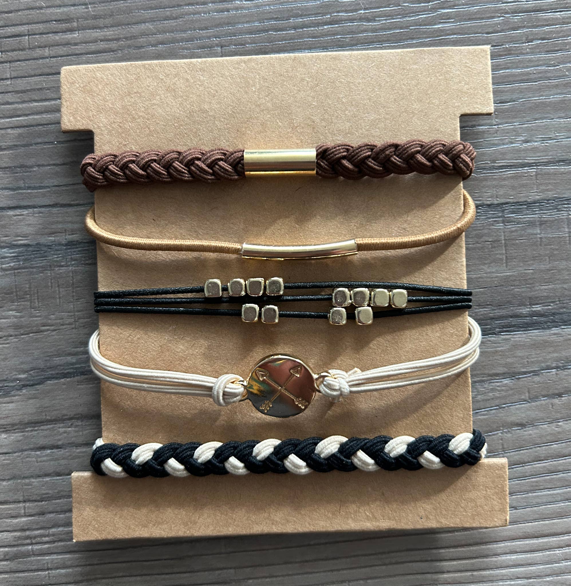 JILLIAN INK LLC - Vente Parures de bijoux - Ensembles de bracelets à nouer pour cheveux4