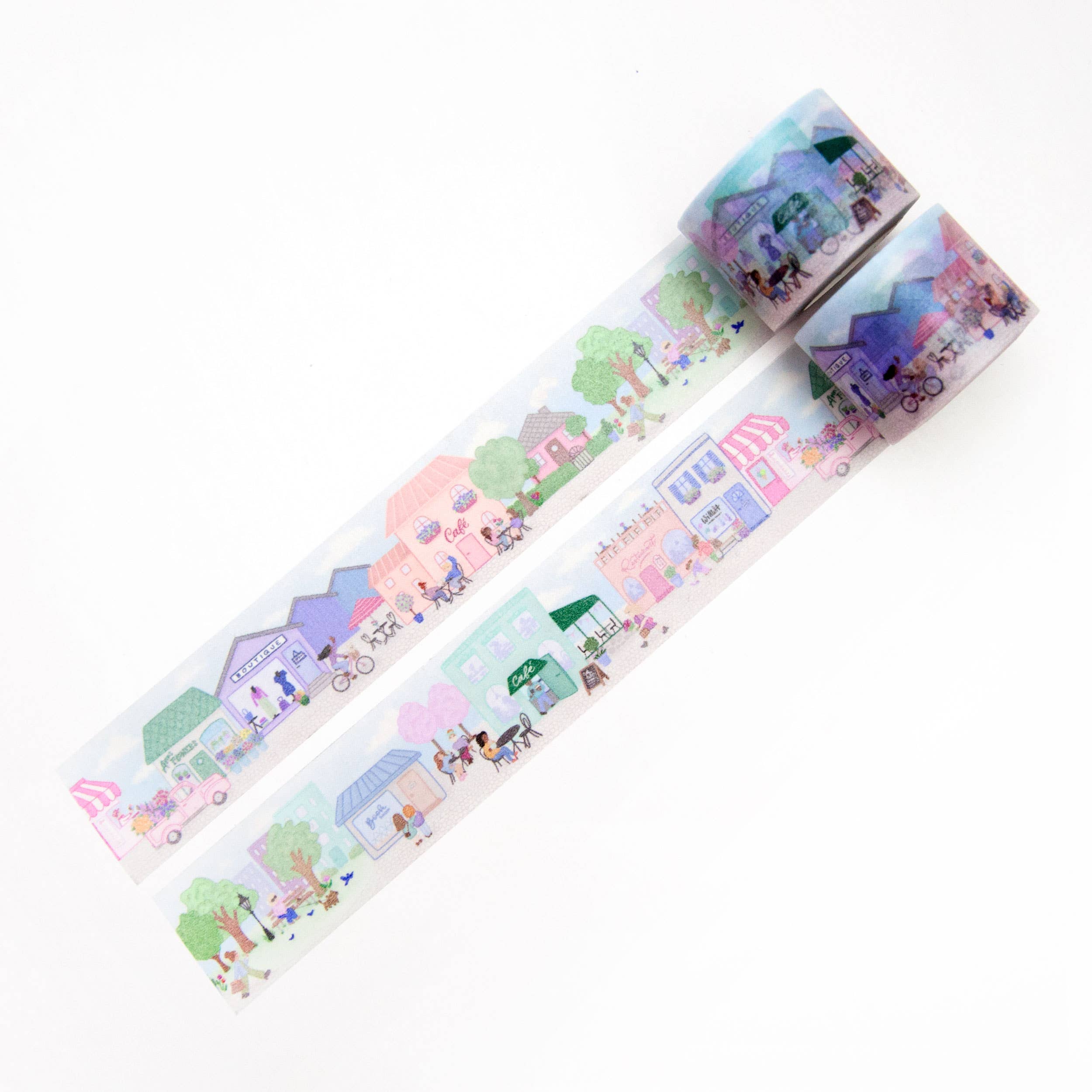 Willwa - Wholesale Washi Tape - City of Cafes Washi Tape1