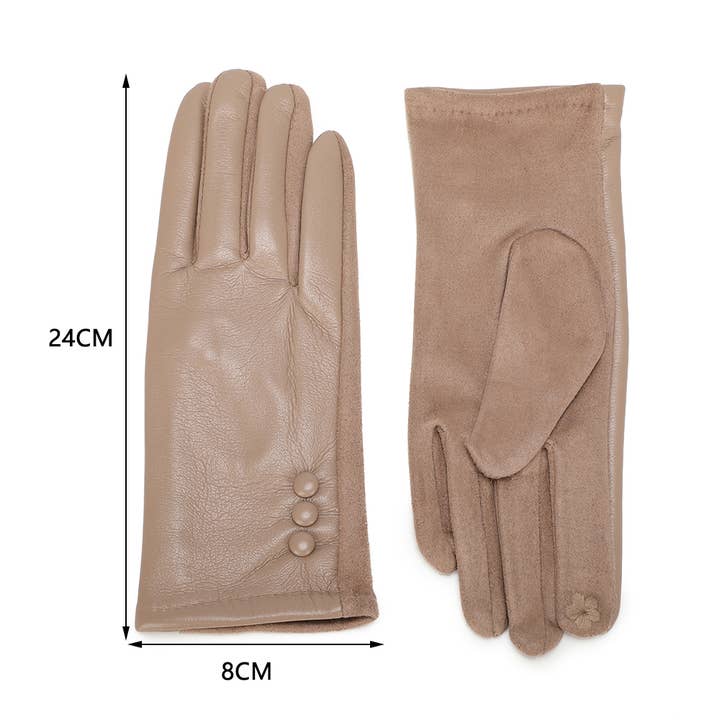 Gallantry - Wholesale Gloves - Women's - Chic Button (Packet 12 Mix)10