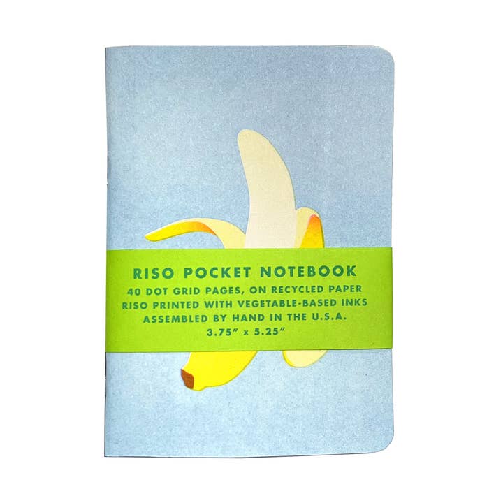 Pocket Notebook - Banana for wholesale by Next Chapter Studio