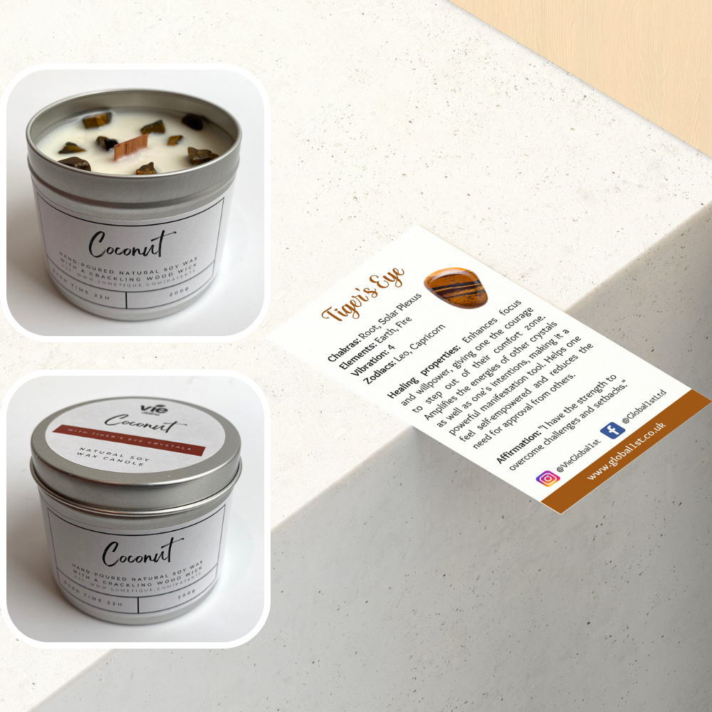 VIE - Venta al por mayor Vela aromática de viaje - Vela en lata de aluminio9