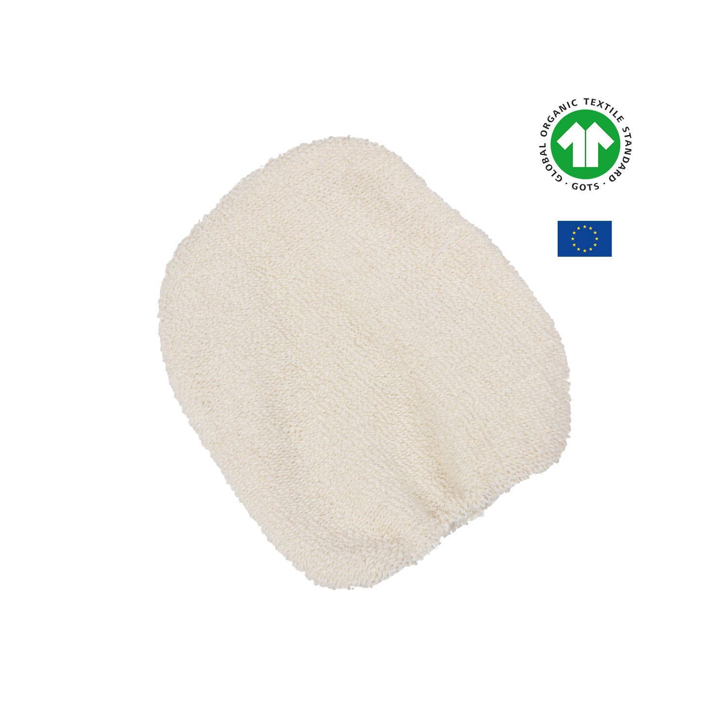 Ecodis - Grand Beau – Großhandel Wattepad – Organischer Baumwoll-Gesichtswaschhandschuh – Anaé