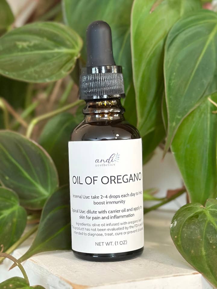 Oil of Oregano for wholesale by Andi Aesthetics