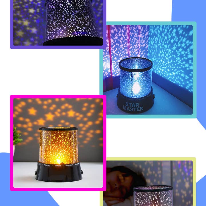 Mtistanbul LTD – wholesale Nattlampa - Barn och baby – Star Master LED-projektor nattlampa