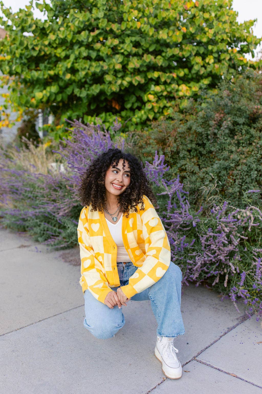 Taby Originals - Wholesale Cardigan - Women's - TABY ORIGINAL: Radical Self Love Cardigan In YELLOW*** Sizes XS-5X!***34