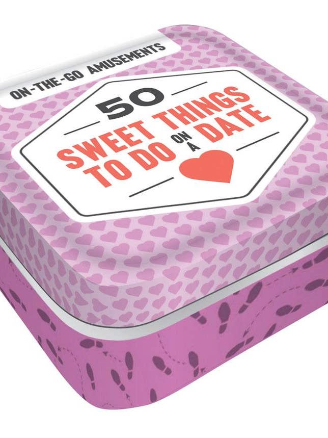 On-the-Go Amusements: 50 Sweet Things to Do on a Date for wholesale by Chronicle Books