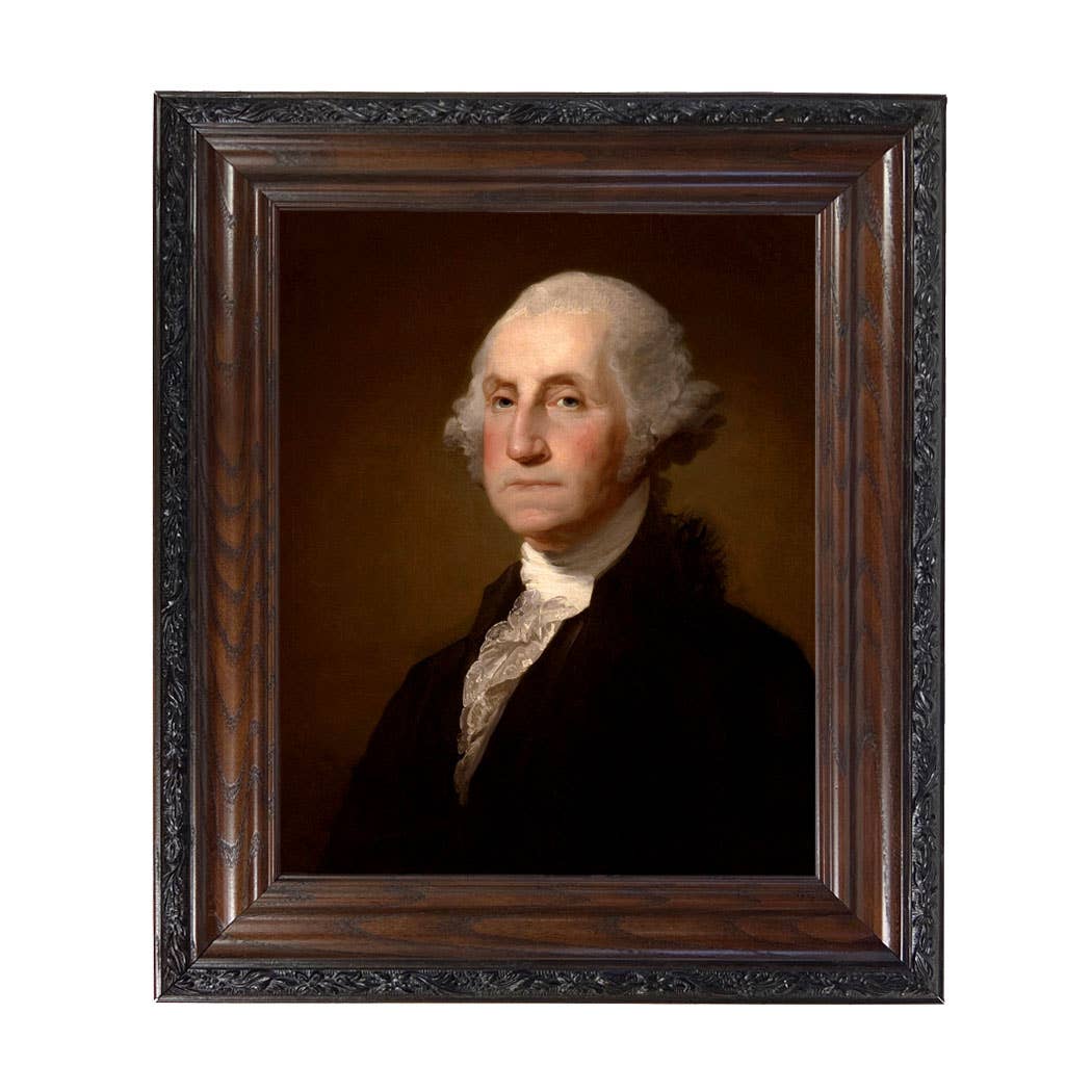 Madison Bay Co. - Historical Home Decor Reproductions - Wholesale Art Print - George Washington by Gilbert Stuart Vintage Painting Print2