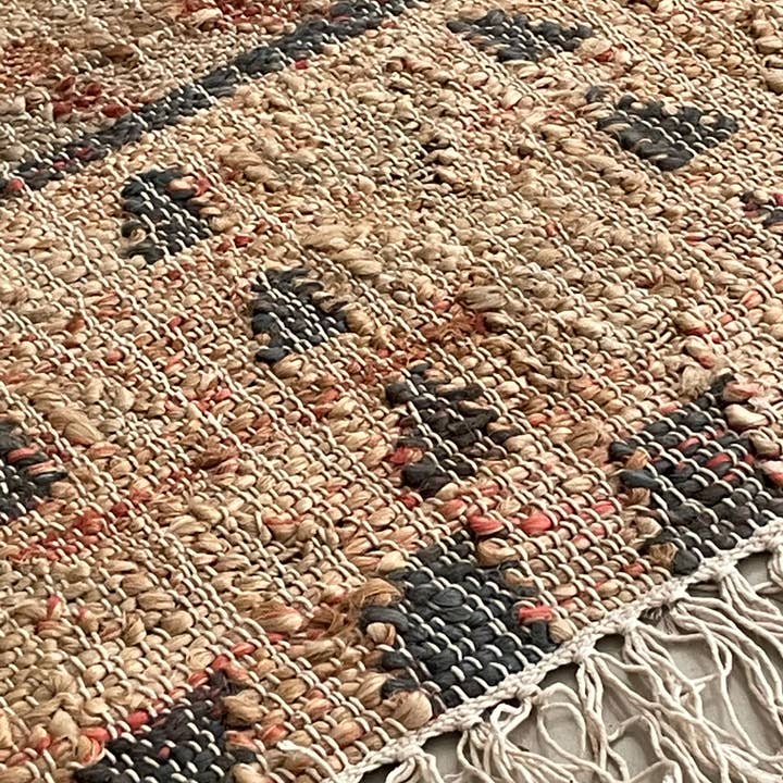 Rugs Boutique - Vente Tapis - Tapis en chanvre et coton fait main Aza, 4 x 6 pieds8