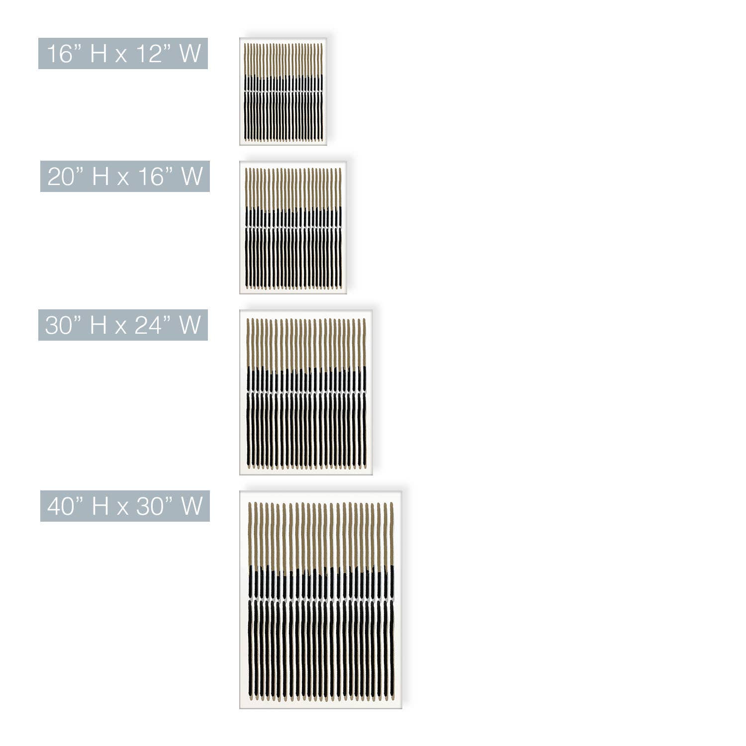 Ready2hangart, Inc. – wholesale Art print – Abstract Neutral CLIII' Canvas Wall Art by ChiChi D_cor4