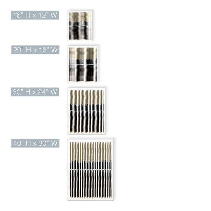 Ready2hangart, Inc. – Großhandel Kunstdruck – Abstrakte neutrale Clii 'Leinwand Wandkunst von ChiChi d_Cor4