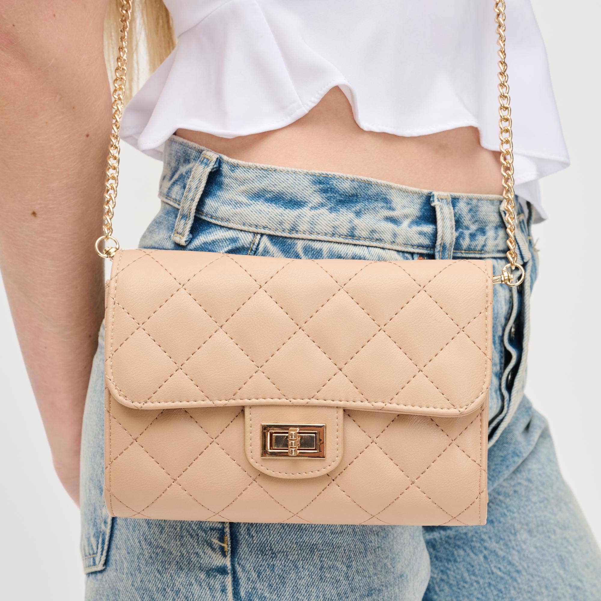 Urban Expressions - Wholesale Crossbodytas - Dames - Winona gewatteerde crossbody met meerdere compartimenten17