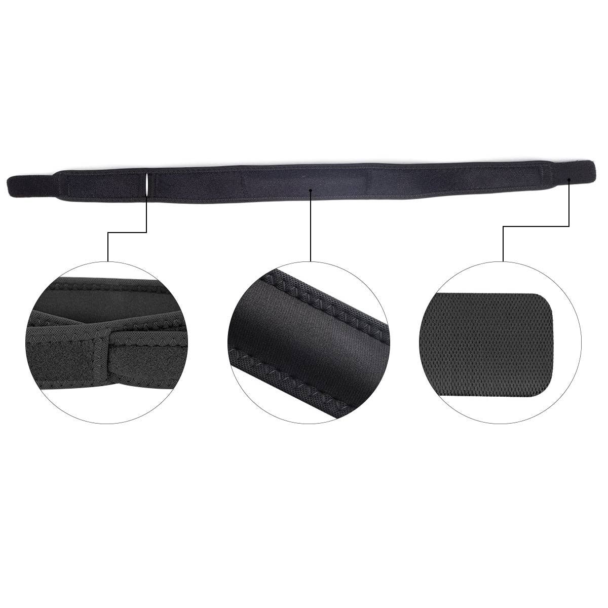 Black Sport knee brace for wholesale on Faire2