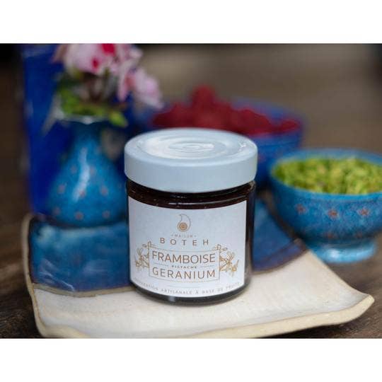 MAISON BOTEH - Wholesale Jam/jelly - RASPBERRY PISTACHIO GERANIUM1