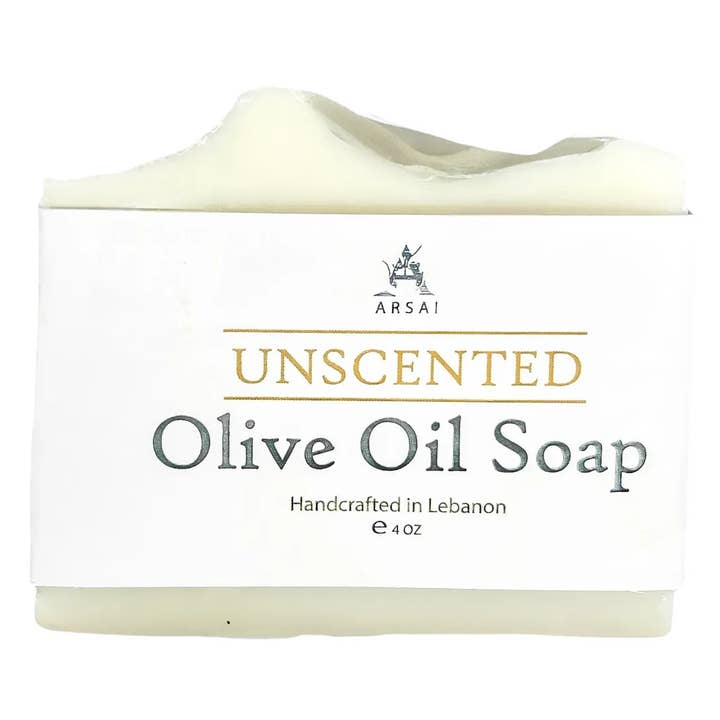 Arsai Soap - Wholesale Bar Soap - Unscented - Raw - Pure Olive Oil Soap Bar - Handcrafted - All-Natural - Moisturizing & Soothing - 4oz - For All Skin Types - Unisex2