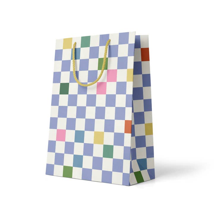 Amy Heitman - Wholesale Gift Bag - Check Check Gift Bag