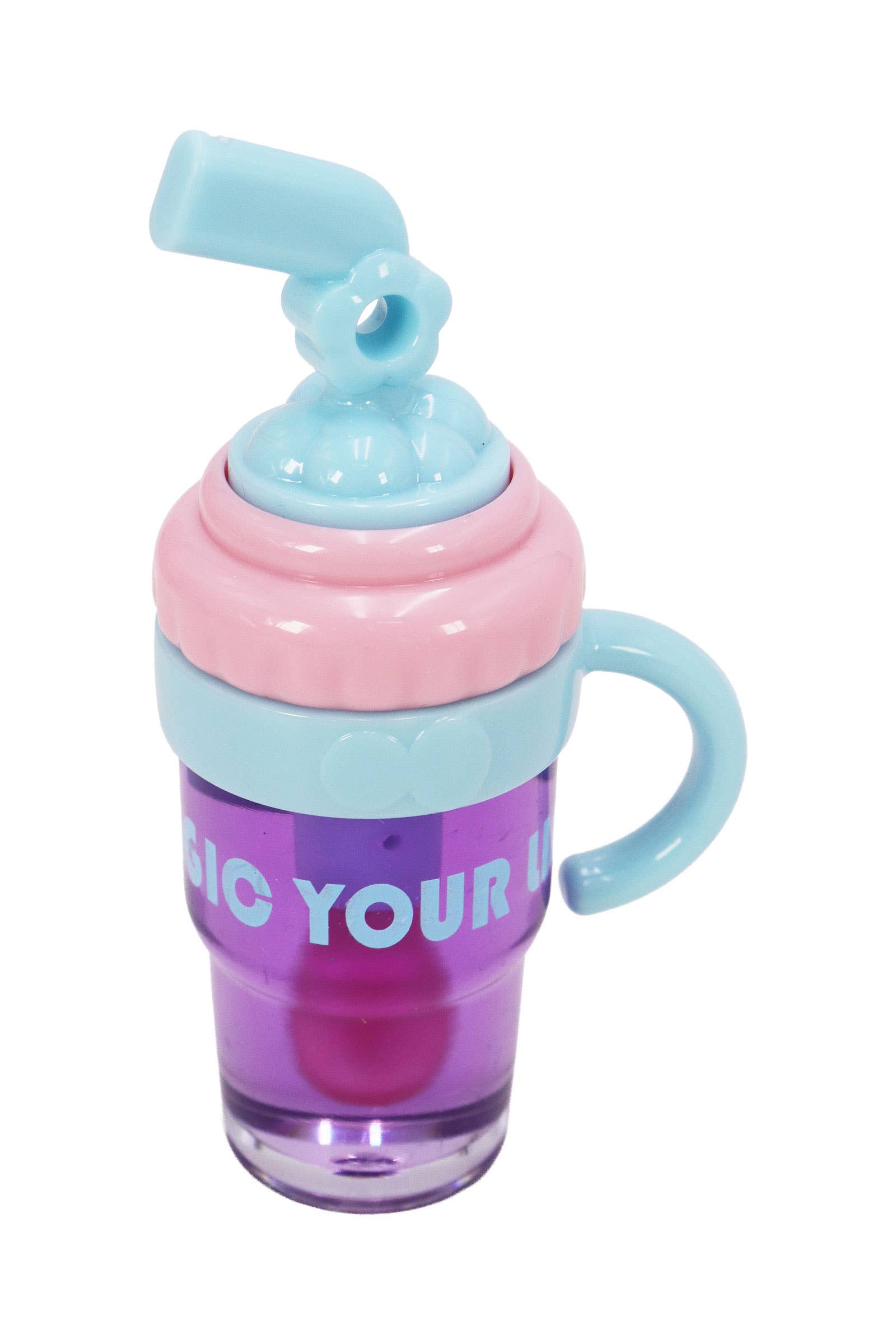 ASSORTED Mini Tumbler Bubble Cup Lip Gloss - 24 Pcs for wholesale on Faire10