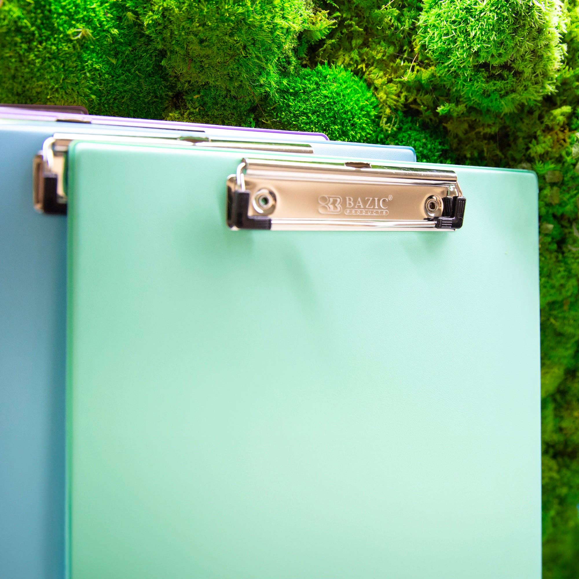 Luna Office Supply -  Everyday Essential - Vente Porte-blocs - Porte-bloc standard en PVC couleurs pastel avec pince basse5