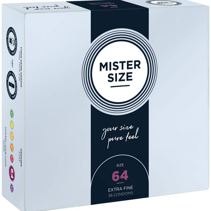 Mister Size Kondom Storlek 64mm - XXL (36 Kondomer) för wholesale av MISTER SIZE