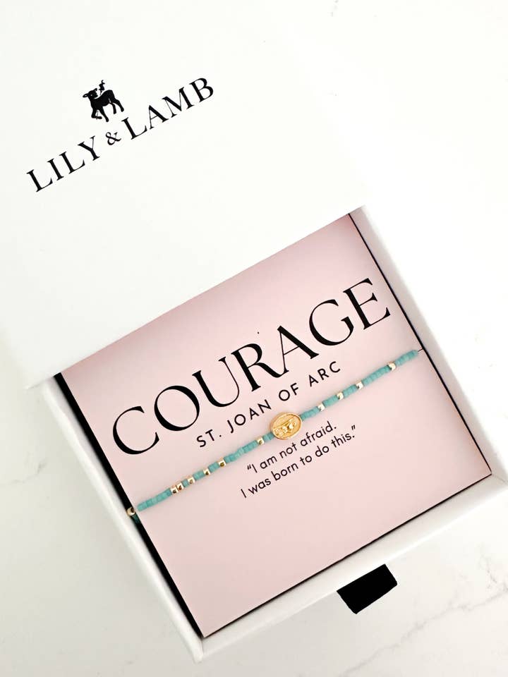 St. Joan of Arc Bracelet for wholesale by Lily & Lamb