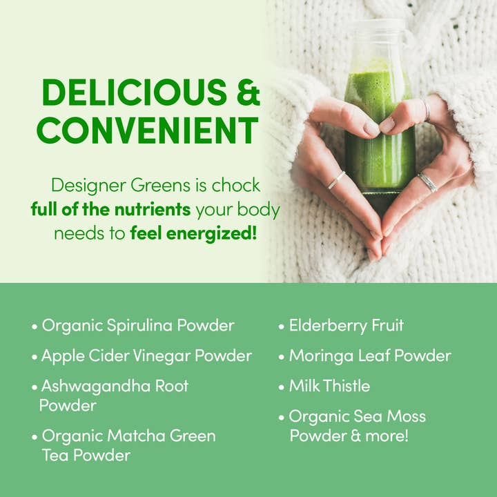 Designer Wellness - Wholesale Protein/Superfood Powder - Designer Greens5