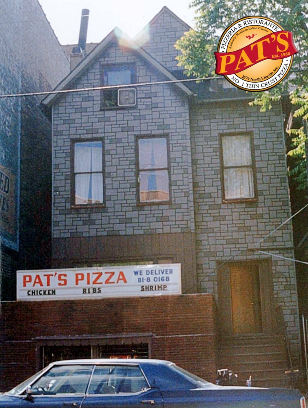 Chitown Clothing – wholesale Screen printed t-shirt – unisex – Pat's Pizzeria Shirt3