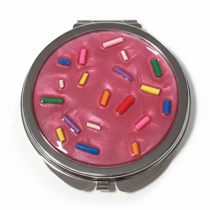 Specchio compatto Sprinkle per la vendita all'ingrosso da parte di Blue Bourbon Designs